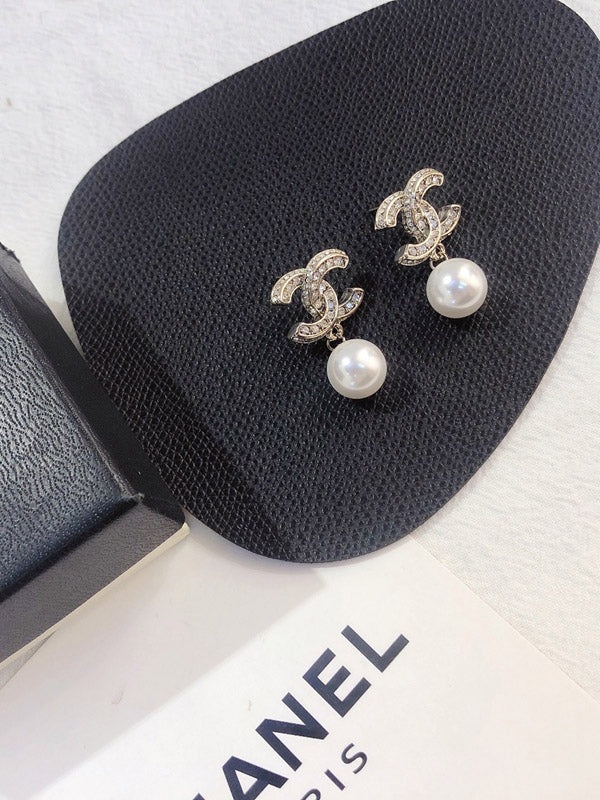 حلق شانيل 2670 حلق chanel ذهبي
