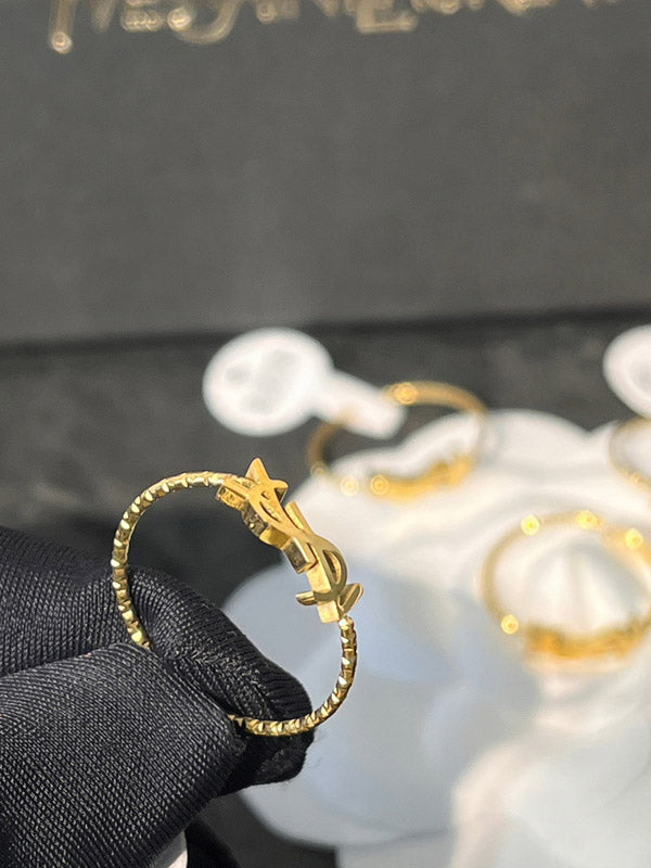 خاتم ايف سان لوران ذهبي خواتم ysl ذهبي 6