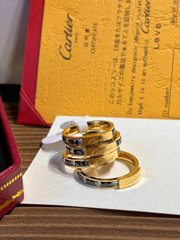 خاتم كارتير بلاك دايموند خواتم CARTIER