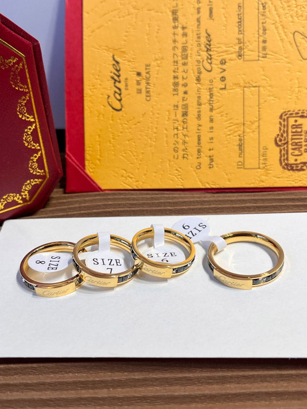 خاتم كارتير بلاك دايموند خواتم CARTIER