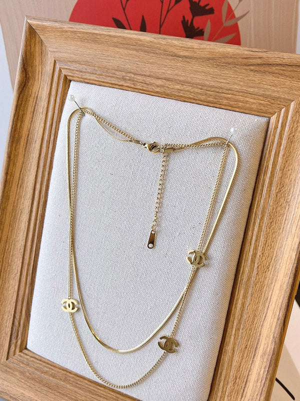 سلسال شانيل دبل شاين سلسال chanel