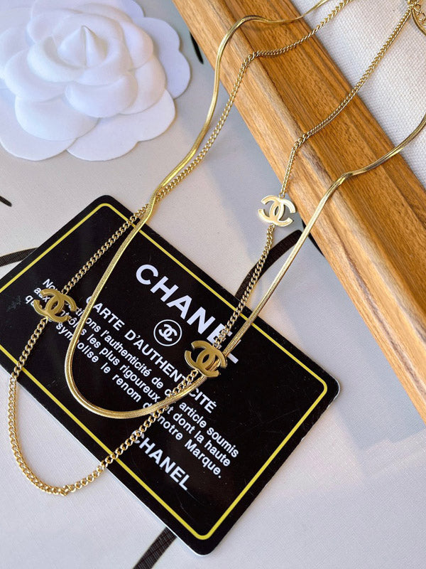 سلسال شانيل دبل شاين سلسال chanel