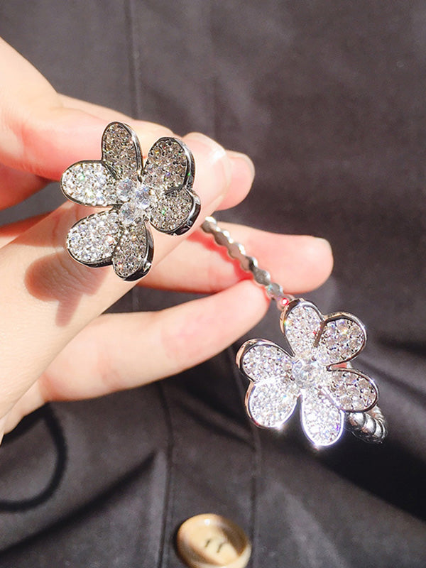 اسواره فان كليف زركون فلاور مبرومة اسواره van cleef