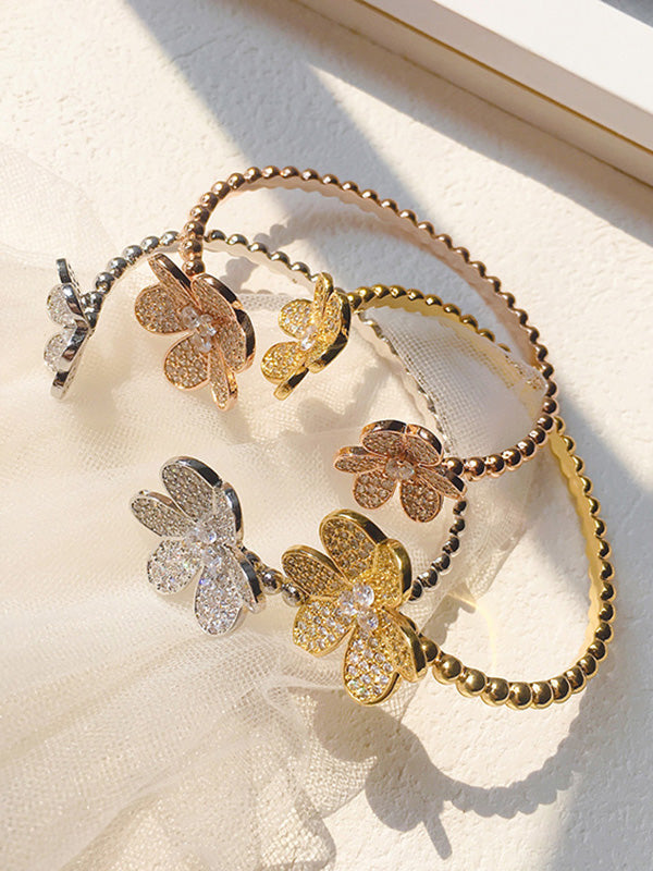 اسواره فان كليف زركون فلاور مبرومة اسواره van cleef