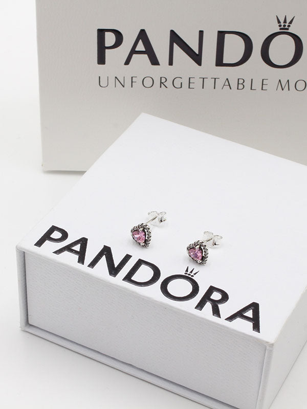 حلق باندورا هارت حلق Swarovski