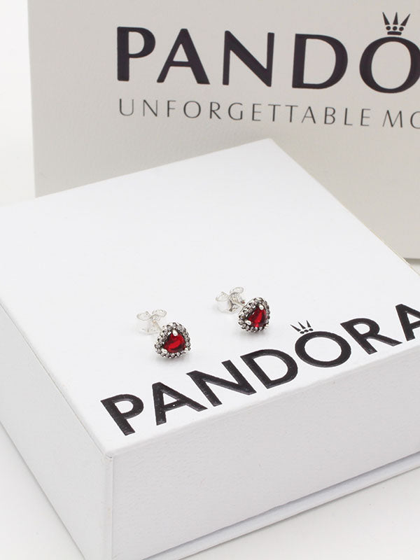 حلق باندورا هارت حلق Swarovski