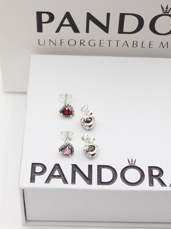 حلق باندورا هارت حلق Swarovski