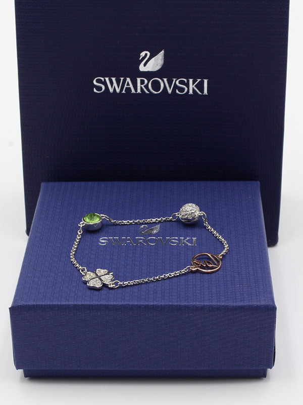 اسواره سواروفسكي بندنت فص اخضر اسواره Swarovski