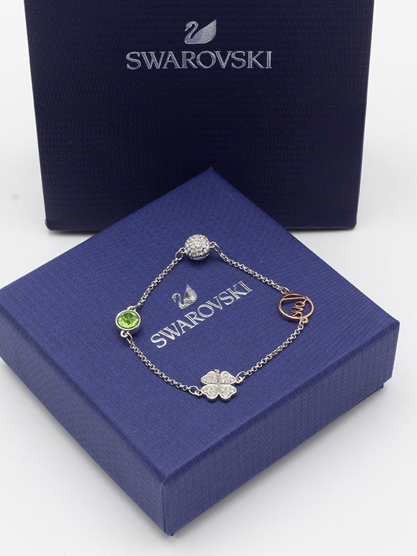 اسواره سواروفسكي بندنت فص اخضر اسواره Swarovski