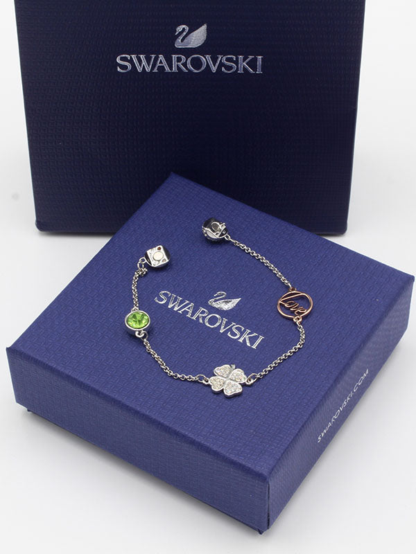 اسواره سواروفسكي بندنت فص اخضر اسواره Swarovski
