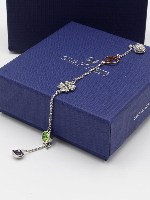 اسواره سواروفسكي بندنت فص اخضر اسواره Swarovski