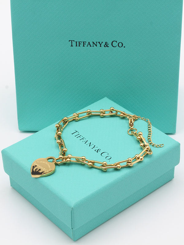 اسوارة تيفاني هارت بيق شاين اسواره tiffany ذهبي