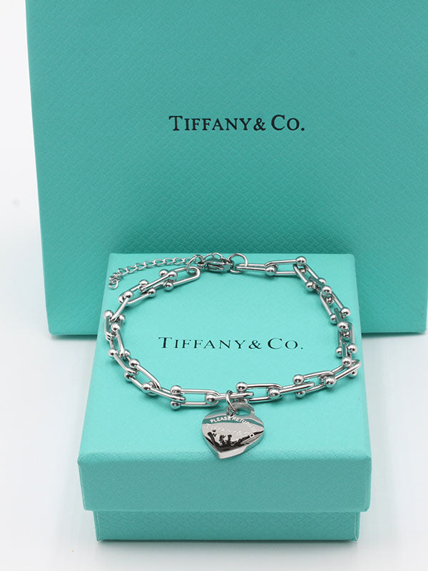 اسوارة تيفاني هارت بيق شاين اسواره tiffany فضي