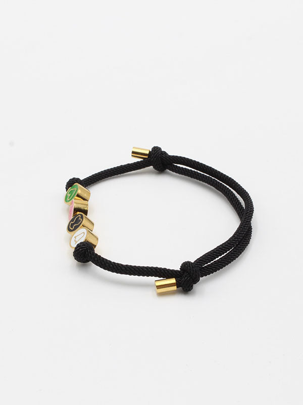 اسواره ملونه خيط اسود اسواره jewel