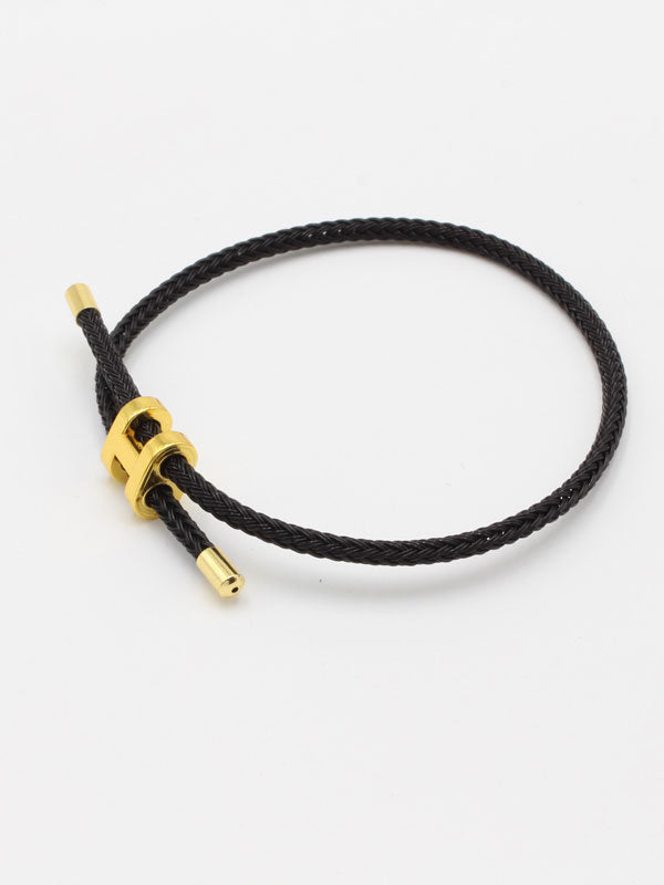 اسوارة هيرمز جلد اسود اسواره HERMES