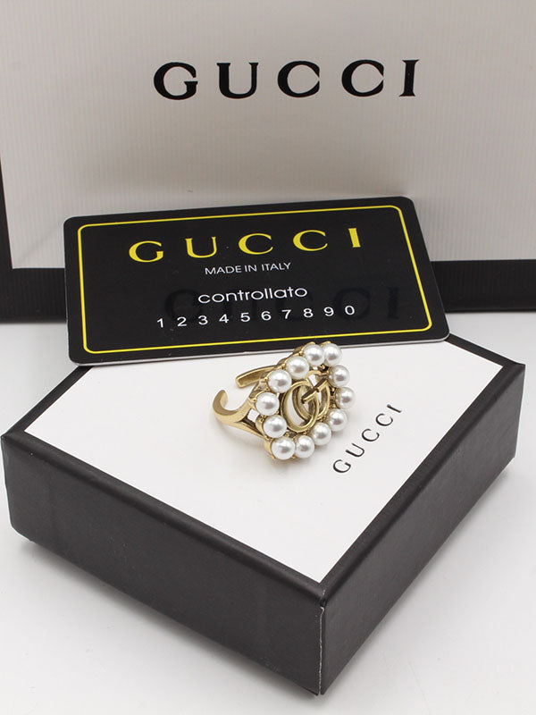 خاتم قوتشي لولو برونزي خواتم gucci ذهبي