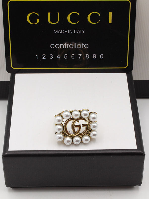 خاتم قوتشي لولو برونزي خواتم gucci