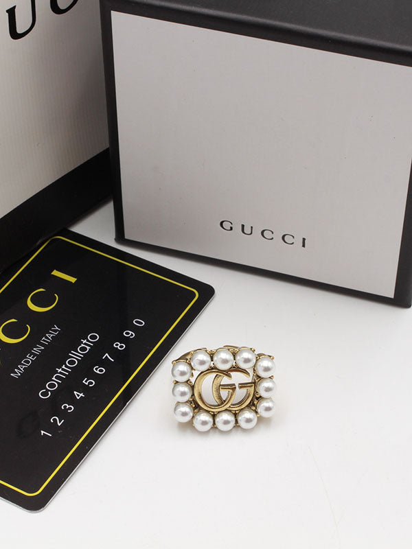 خاتم قوتشي لولو برونزي خواتم gucci