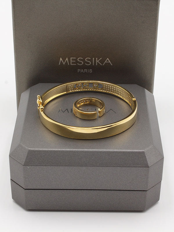 اسواره وخاتم ميسيكا زركون بانقل اسواره messika