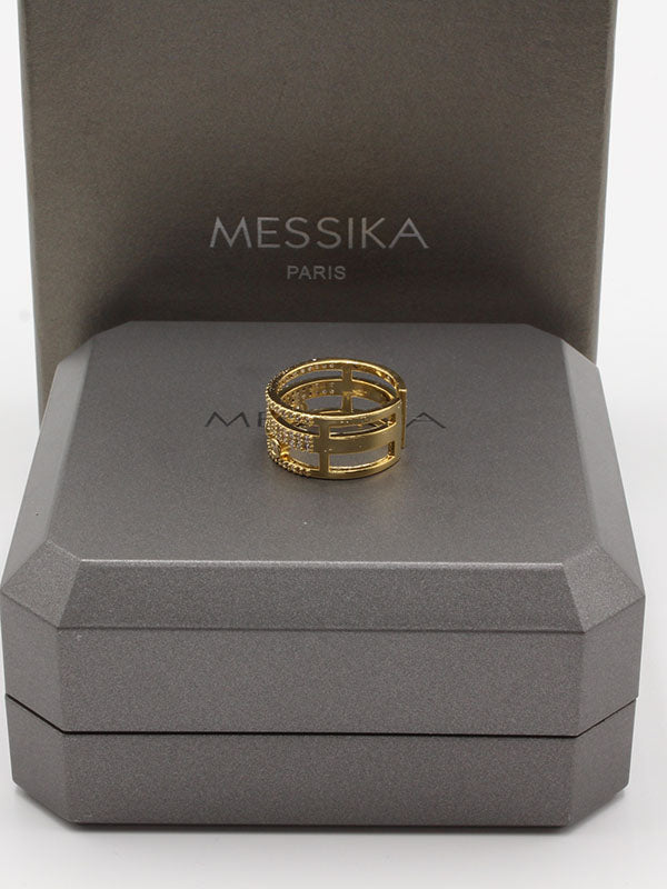 خاتم ميسيكا زركون عريض خواتم messika