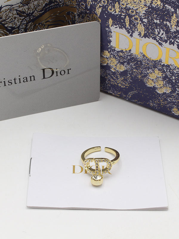 خاتم ديور وذ ستون لوقو خواتم dior