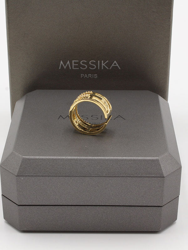 خاتم ميسيكا زركون عريض خواتم messika