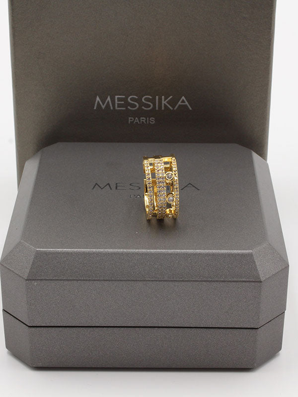 خاتم ميسيكا زركون عريض خواتم messika