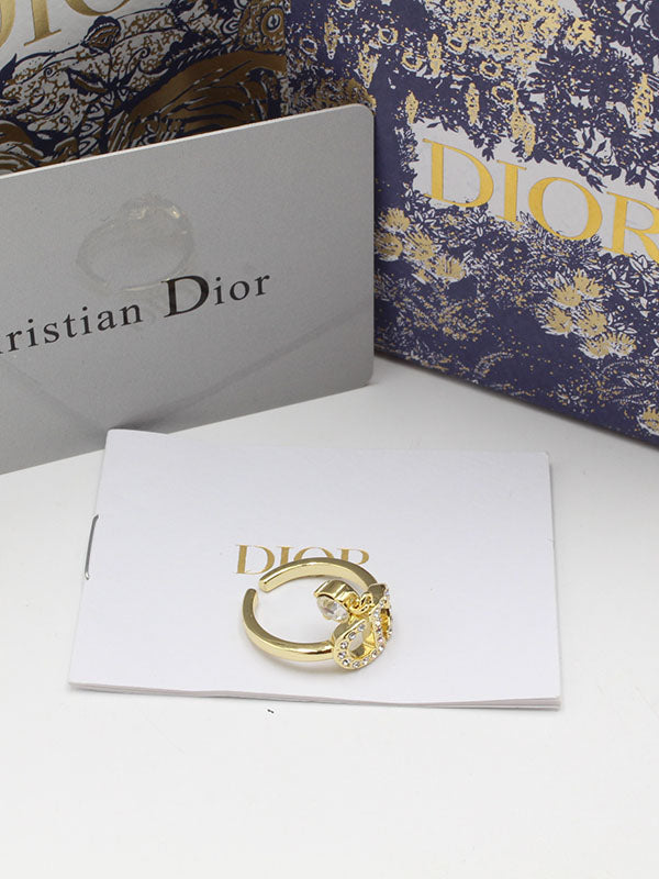 خاتم ديور وذ ستون لوقو خواتم dior