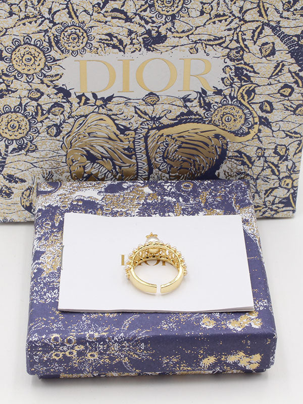 خاتم ديور بيق بيرل خواتم dior