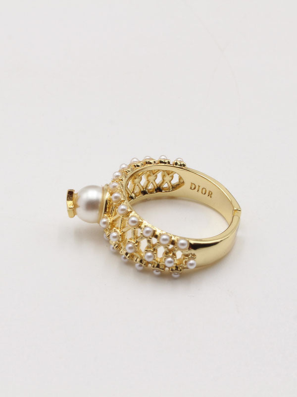 خاتم ديور بيق بيرل خواتم dior