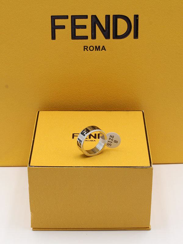 خاتم فندي F خواتم fendi
