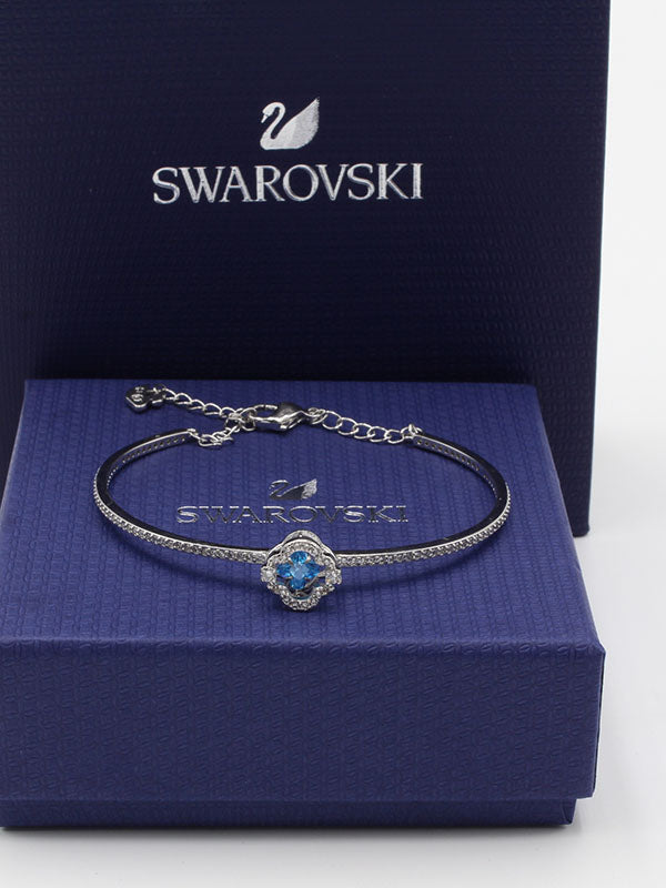 اسواره سواروفسكي زركون ورده سماوي اسواره Swarovski فضي