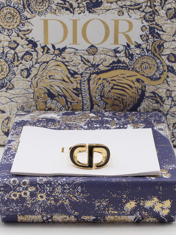خاتم ديور بلاك لوقو خواتم dior