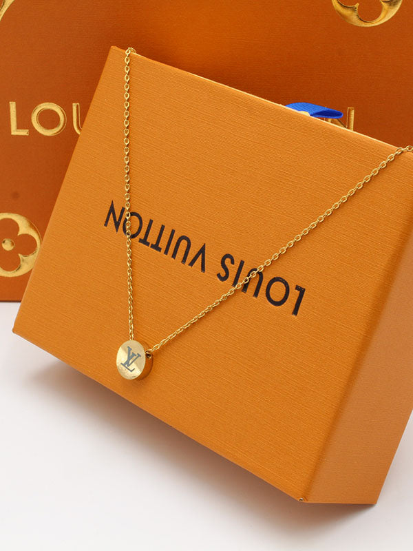 سلسال لويس فيتون دائري ناعم لوقو سلسال louis vuitton
