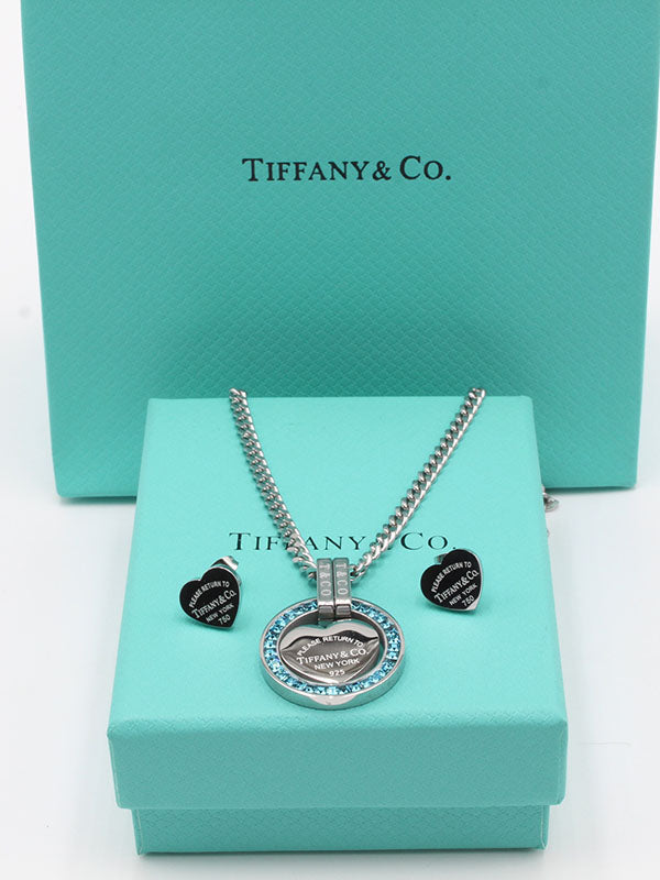 طقم تيفاني هارت بيق شاين اطقم tiffany