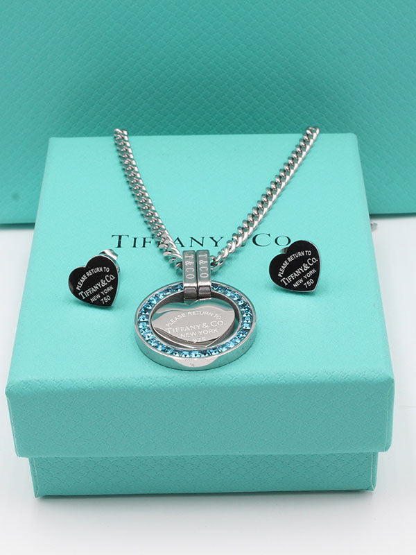 طقم تيفاني هارت بيق شاين اطقم tiffany