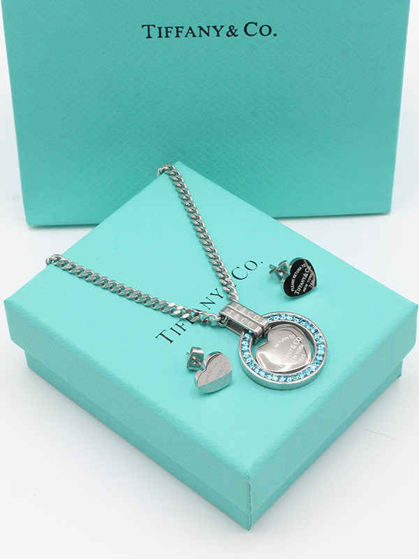 طقم تيفاني هارت بيق شاين اطقم tiffany
