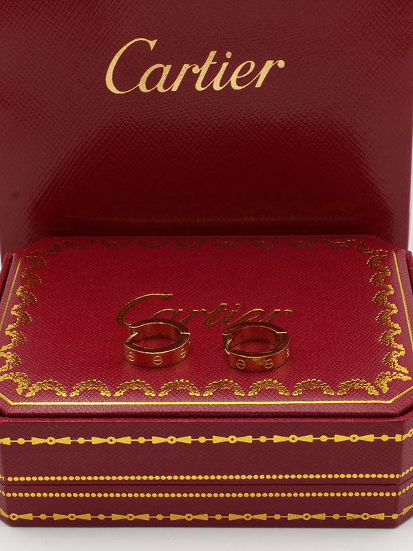 حلق كارتير مدور كبس لوقو حلق CARTIER
