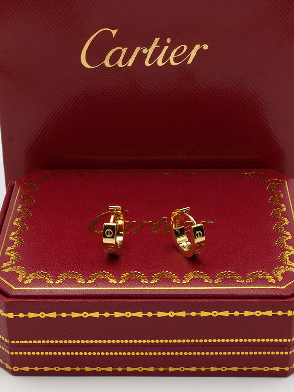 حلق كارتير مدور كبس لوقو حلق CARTIER