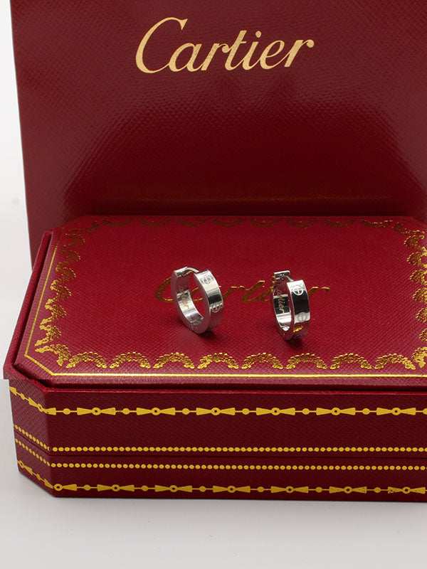 حلق كارتير مدور كبس لوقو حلق CARTIER