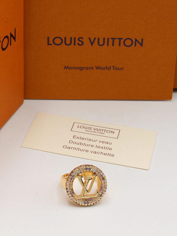 خاتم لويس فيتون زركون سيركل خواتم louis vuitton
