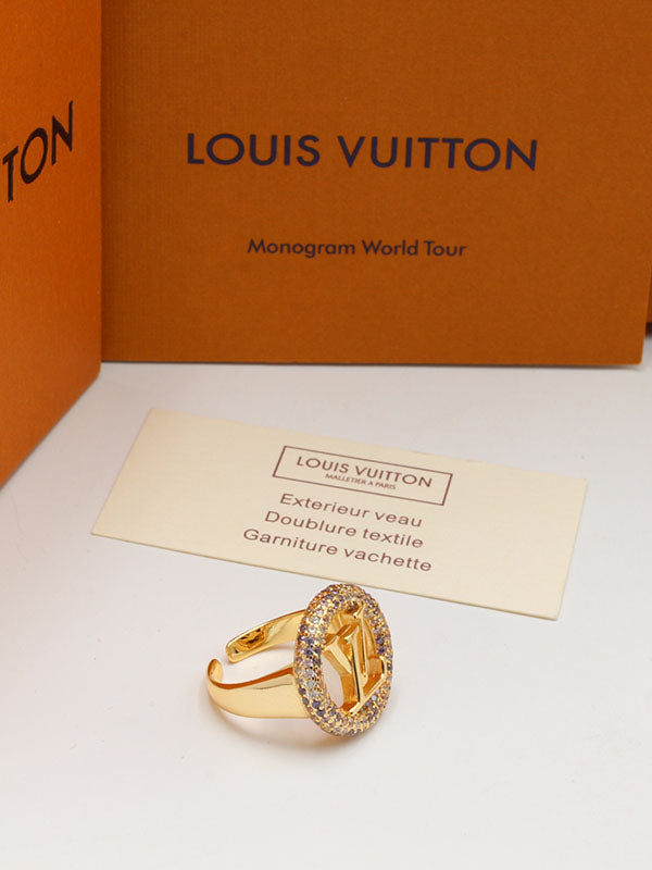 خاتم لويس فيتون زركون سيركل خواتم louis vuitton