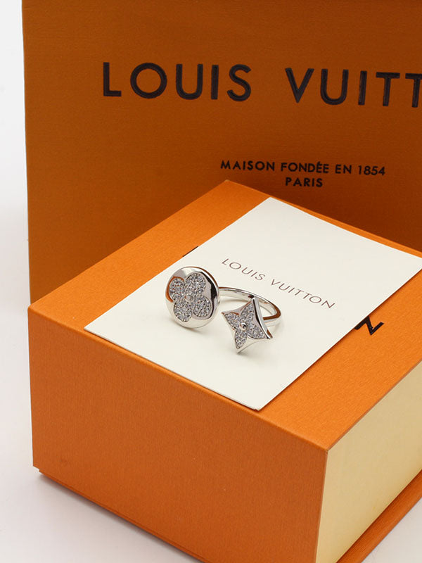 خاتم لويس فيتون زركون تو فلاورز خواتم louis vuitton