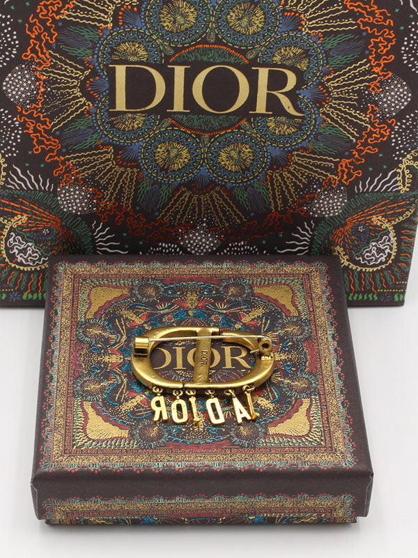 بروش ديور لولو برونز بروش dior