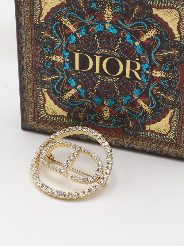 بروش ديور كريستال سيركل بروش dior