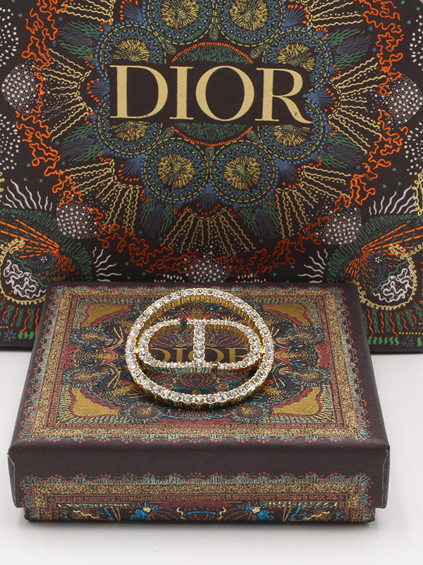 بروش ديور كريستال سيركل بروش dior