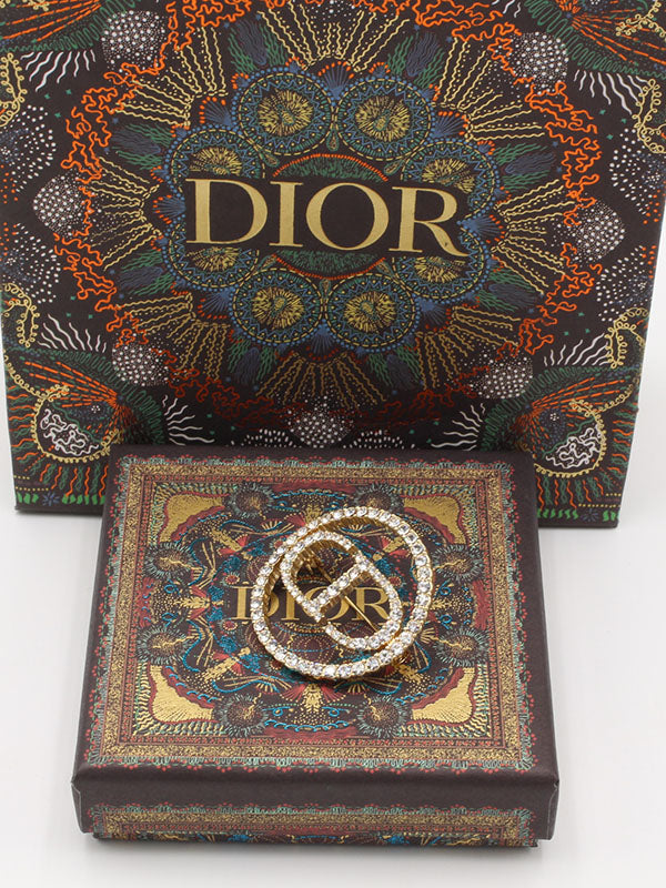 بروش ديور كريستال سيركل بروش dior