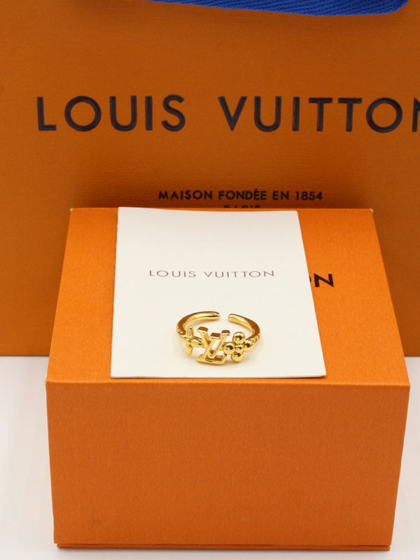 خاتم لويس فيتون ملتي فلاورز خواتم louis vuitton ذهبي