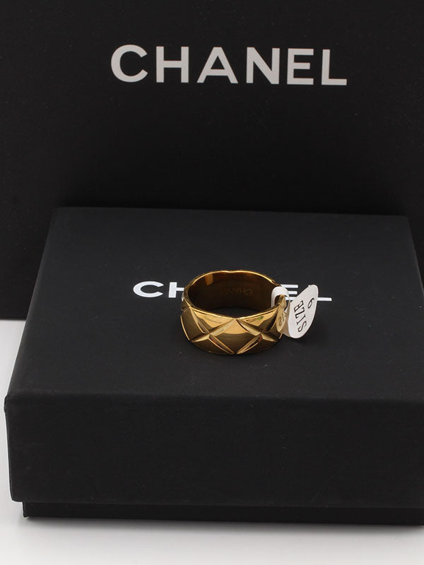 دبلة شانيل عريضه خواتم chanel