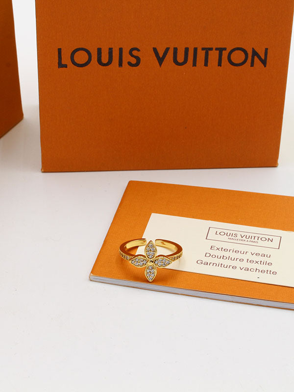 خاتم لويس فيتون سنقل سمول فلاور خواتم louis vuitton